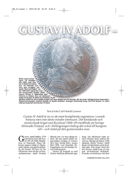 Gustav IV Adolf - Nordisk Filateli