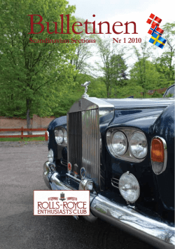 Scandinavian Sections Nr 1 2010 - The Rolls