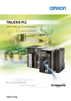Trajexia-PLC Broschyr