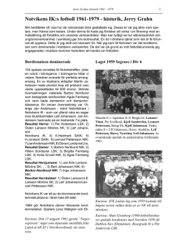 Notvikens fotboll 1961-1979
