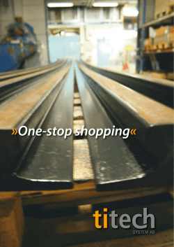 One-stop shopping«