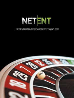 &Aring;rsredovisning 2012