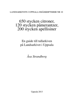 PDF - Riksarkivets webbutik