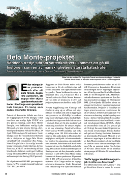 Belo Monte-projektet