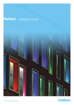Halton – Hållbara kontor