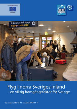 Flyg i norra Sveriges inland