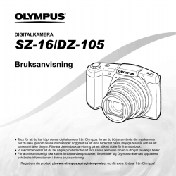 Bruksanvisning SZ-16/DZ-105 - Olympus