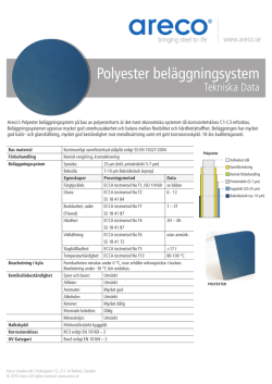 Polyester Datablad