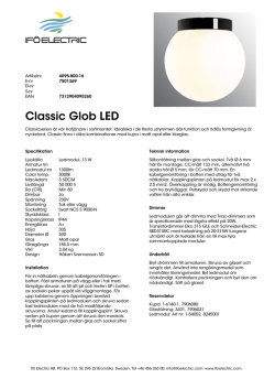 Classic Glob LED