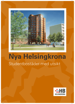 Informationsblad - Helsingkrona nation