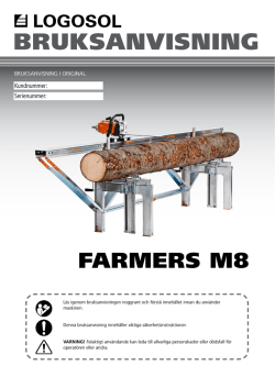 Farmers M8 - manual
