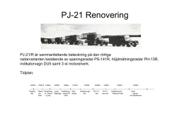 PJ-21 Renovering