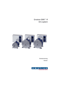 Emotron EMX™- R Driv system