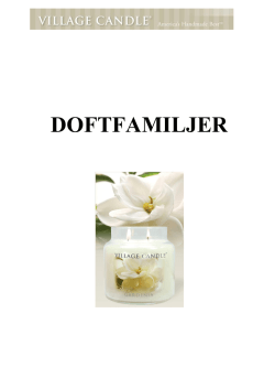 DOFTFAMILJER - Village Candle