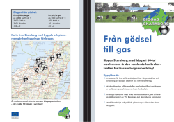 Folder BiogasSkaraborg - Skaraborg Biogasregionen