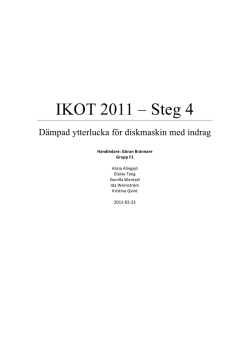 IKOT 2011 – Steg 4
