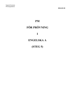 Engelska A och 5 (pdf) - Navet Utbildning