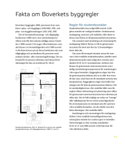Fakta om Boverkets byggregler
