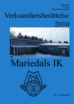 2010 - Mariedals IK