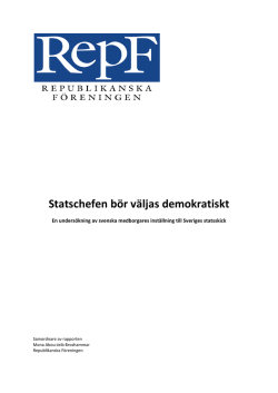 Opinionsrapport april 2010
