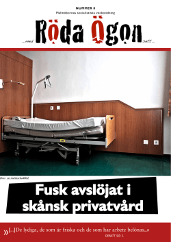 (PDF, 1.23MB) - Malmös socialistiska veckotidning