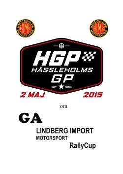 LINDBERG IMPORT RallyCup