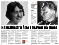Nazisthustrun återvände till graven efter 80 år