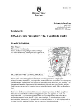 STALLET, Eds Prästgård 1:102, i Upplands Väsby