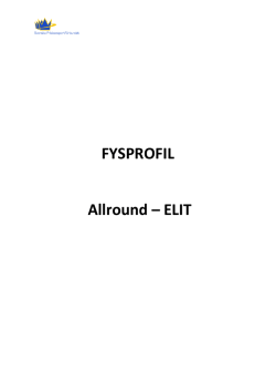 SFF Fysprofil Allround