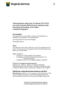 Vårbergskolans plan mot disk. o kränk. beh. 14-15.pdf