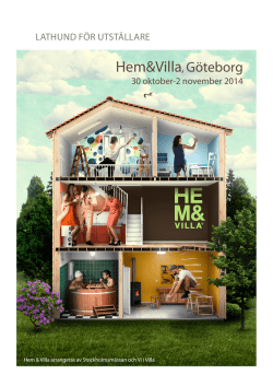 Lathund Hem & Villa Gbg 2014