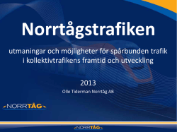Norrtåg (pdf 2601 kb)