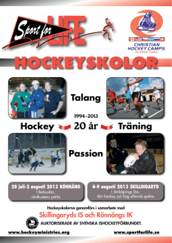 Hockeyskola 13.pdf - Skillingaryd.Nu startsida