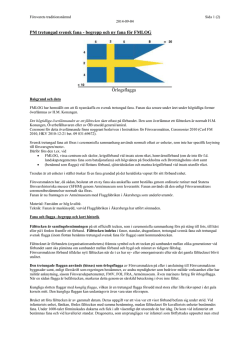 PM tretungad svensk fana - Statens försvarshistoriska museer