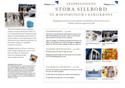 STORA SILLBORD - Visit Karlskrona