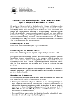 pdf format - Skolverkets Provbank i Fysik
