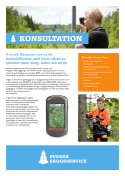 PDF Konsultation - Svensk Skogsservice