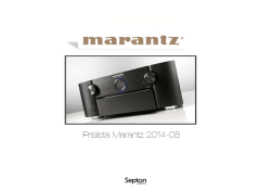 Prislista Marantz 2014-08