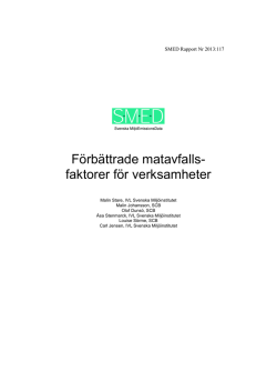 Slutrapport