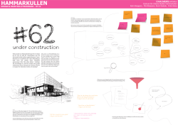 Hammarkullen 62 - Suburbs design / Social Inclusion