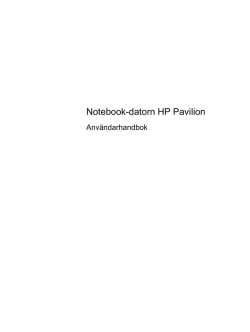 Användarhandbok