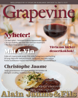 Nr 1 2014 - Grapevine