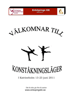 24 juni 2010 - IFK Västerås Konståkningsklubb