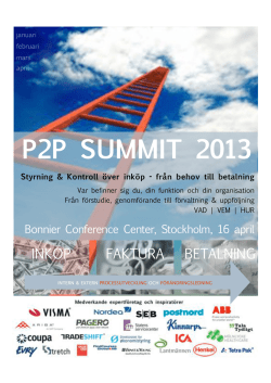P2P Summit 2013 broschyr_final