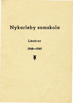 1948–49 - Nykarlebyvyer