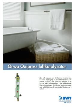 Orwa Oxipress luftkatalysator