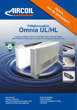 Broschyr Omnia HL & UL