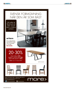 20-30% - More Furniture