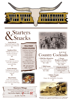 här - Wild West Steakhouse