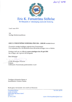 Eric K. Fernströms Stiftelse